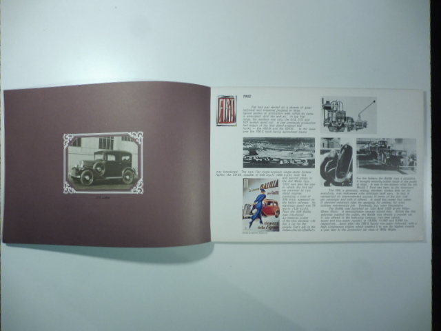Fiat from the 508 to the 128. Catalogo
